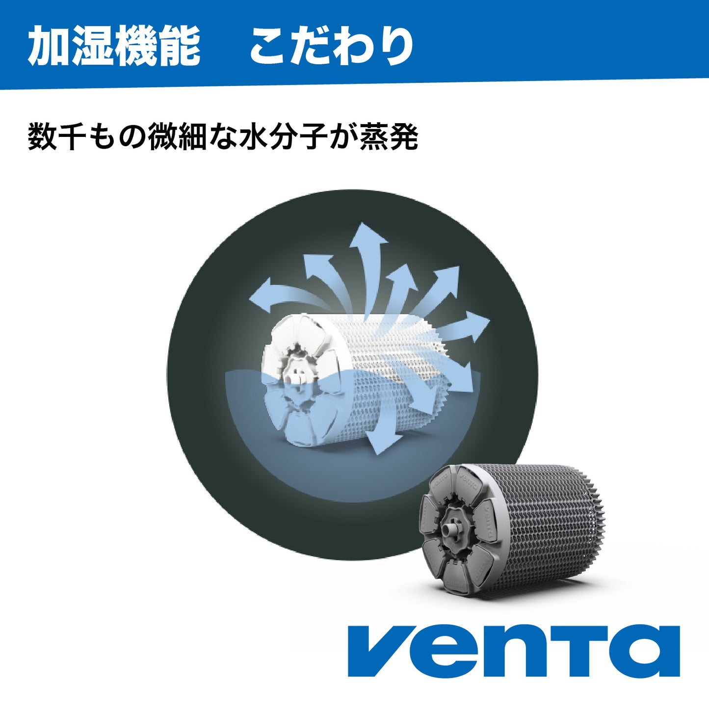 （ベンタ） 加湿空気清浄機器 エアロスタイルコンパクトAW730/735 ～50平米
