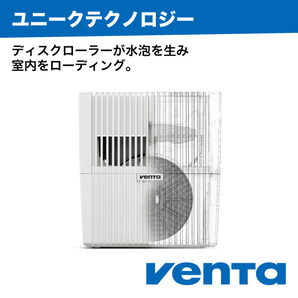 （ベンタ） 加湿器 気化式 オリジナルコネクト AH510/515 ～35平米