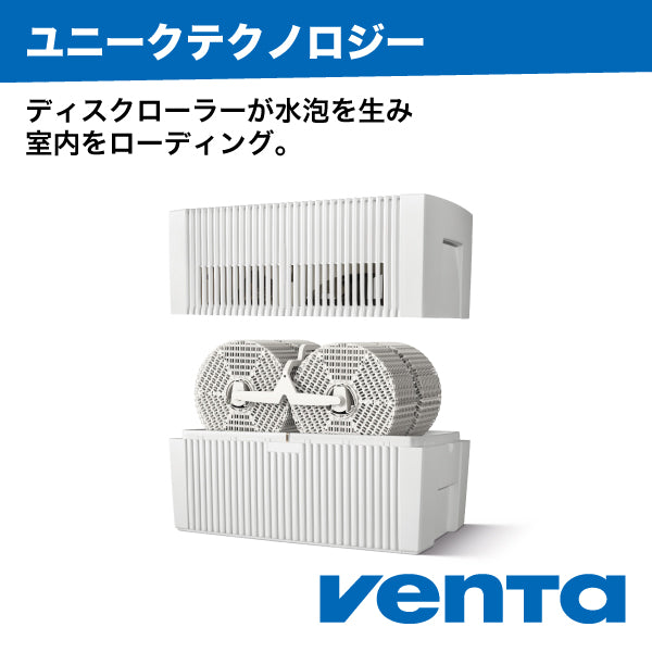 （ベンタ） 加湿器 気化式 オリジナルコネクト AH550/555 ～60平米